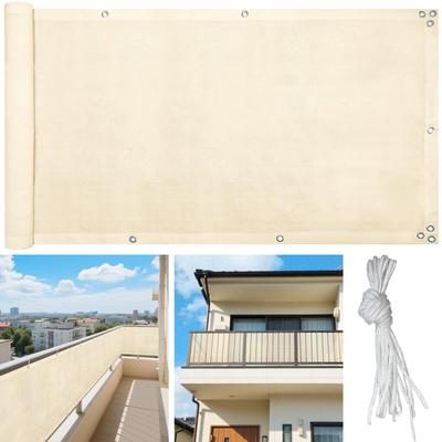 Cet écran d'intimité de 90x100 cm est fabriqué en polyéthylène pour la durabilité et les UV Il est pliable et résistant aux UV Idéal pour le bricolage, le stationnement, l'agriculture et