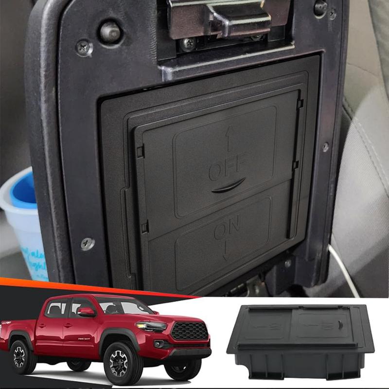 SixthSmoy for Toyota Tacoma 2016 2017 2018 Center Console Hidden Box Armrest Storage Box Tray Organizer
