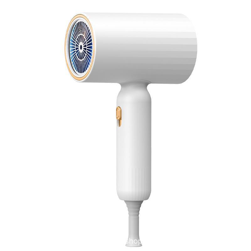 High-speed Hair Dryer with Strong Wind, Blue Light, and Hot/Cold Settings for Quick Drying, Ideal for Home or Salon Use