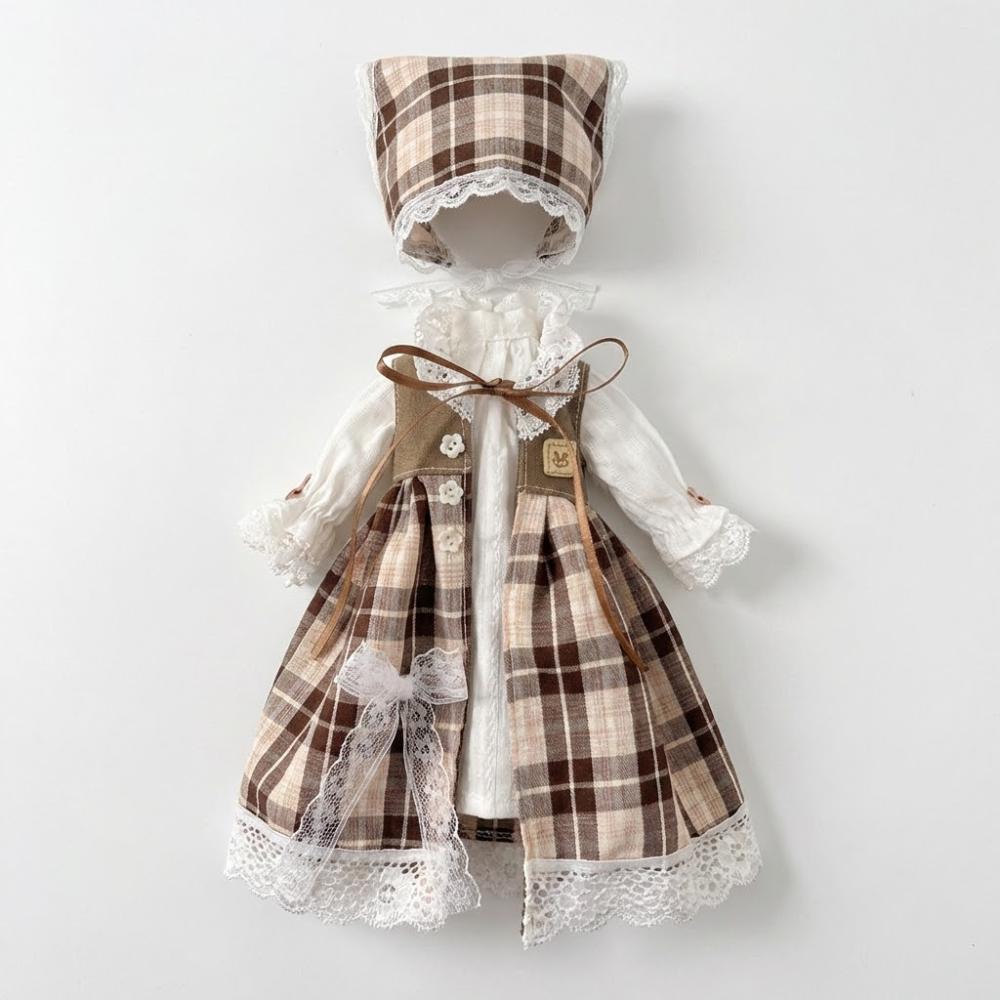 Fashion 1/6 BJD Doll Outfit Set Cute Girl Toy Gift Trendy Doll Dress  (No Dolls and Shoes)