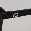 Gucci Eyeglass Frames GG2005OA 001 Round Horn-rimmed Glasses for Women and Men
