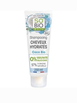 Moisturizing Shampoo With Coconut Oil Without Sulfates 250ml Pack of 6 Pcs.