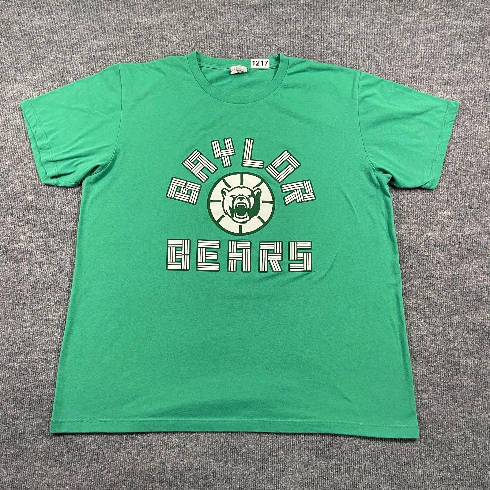 

Vintage Y2K Baylor Bears Shirt XL 24x28 Green XL