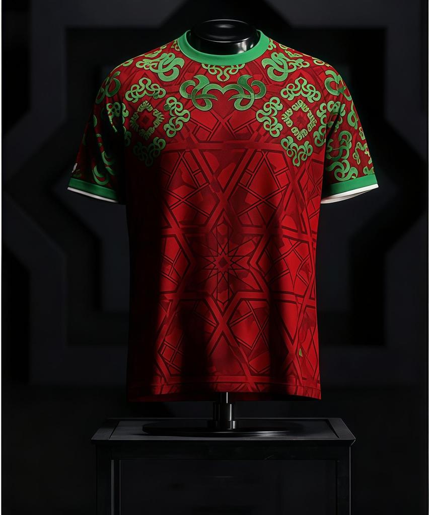 New Traditional Moroccan Football Jersey 2026 – Sporty,Quick-Drying, Breathable,Casual Style, Special Edition for Football Fans