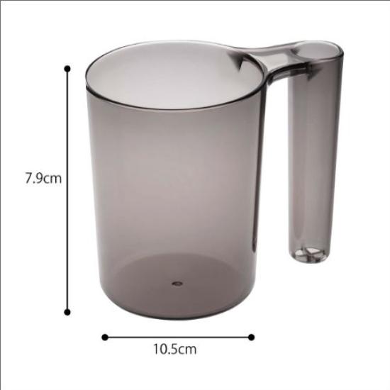 Yamazaki Jitsugyo Toothbrush Stand Tumbler & Tooth Brush Stand Mist White 2216