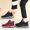 Walking Shoes Women's Autumn and Winter Plus Velvet Thickened Short Boots Warm Mother Shoes