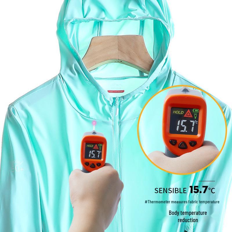Unisex Ice Silk Sun Protection Clothing, Cooling, Soft, Breathable, Comfortable, Elastic, UPF50+