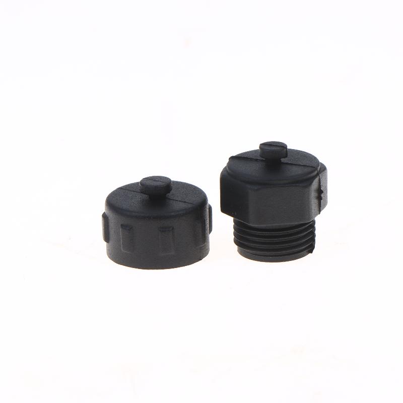 5/10Pcs Internal Thread/External Thread Connector Cover With Rope M12 Dust Cover For Aviation Plug Special Male And Female Cap