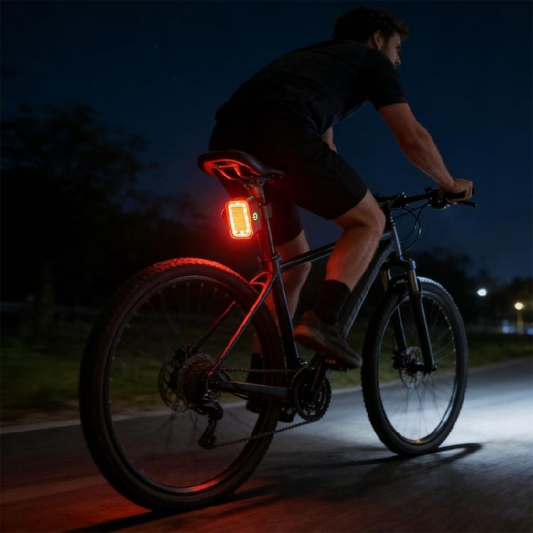 Road Bikes Security Light Rechargeable Bicycles Light Night Cycling Tail Lamp for Mountain Bikes & Commuters