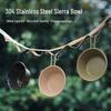 304 Stainless Steel Sierra Bowl with Handle