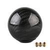 Gear Shift Knob Round Manual Carbon Fiber Shift Knob Vehicles Part Replacement Automotive Equipment Body Parts & Trim For Travel