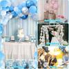 10Pcs Flower Shape Balloon Clips for Balloon Arch Plastic Balloon Connector for Birthday Wedding Valentine's Day Party Decor