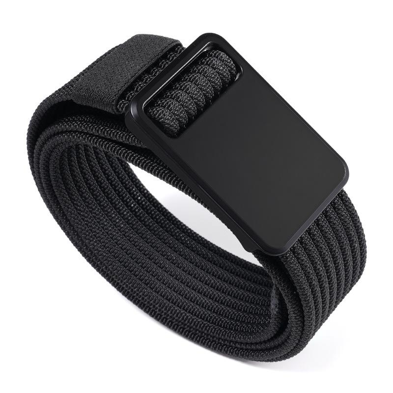 Canvas Men's Belt Outdoor Casual Alloy Buckle Tactical Nylon Trousers Belt Braided Belt Men