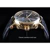 Forsining Herrenmode Freizeit Kalender Tourbillon Automatische Mechanische Uhr