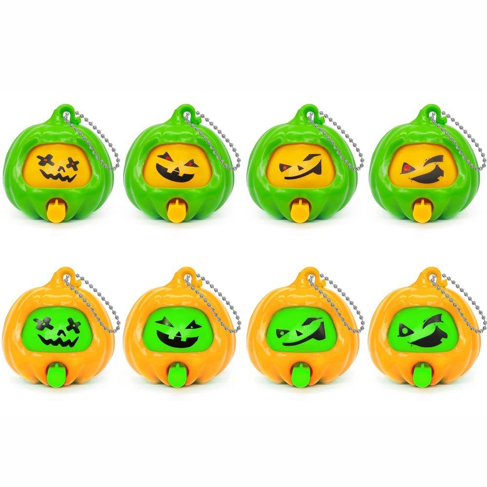 Face Changing Design Pumpkin Face Changing Keyring Pumpkin Face Changing Pendants  Halloween Party