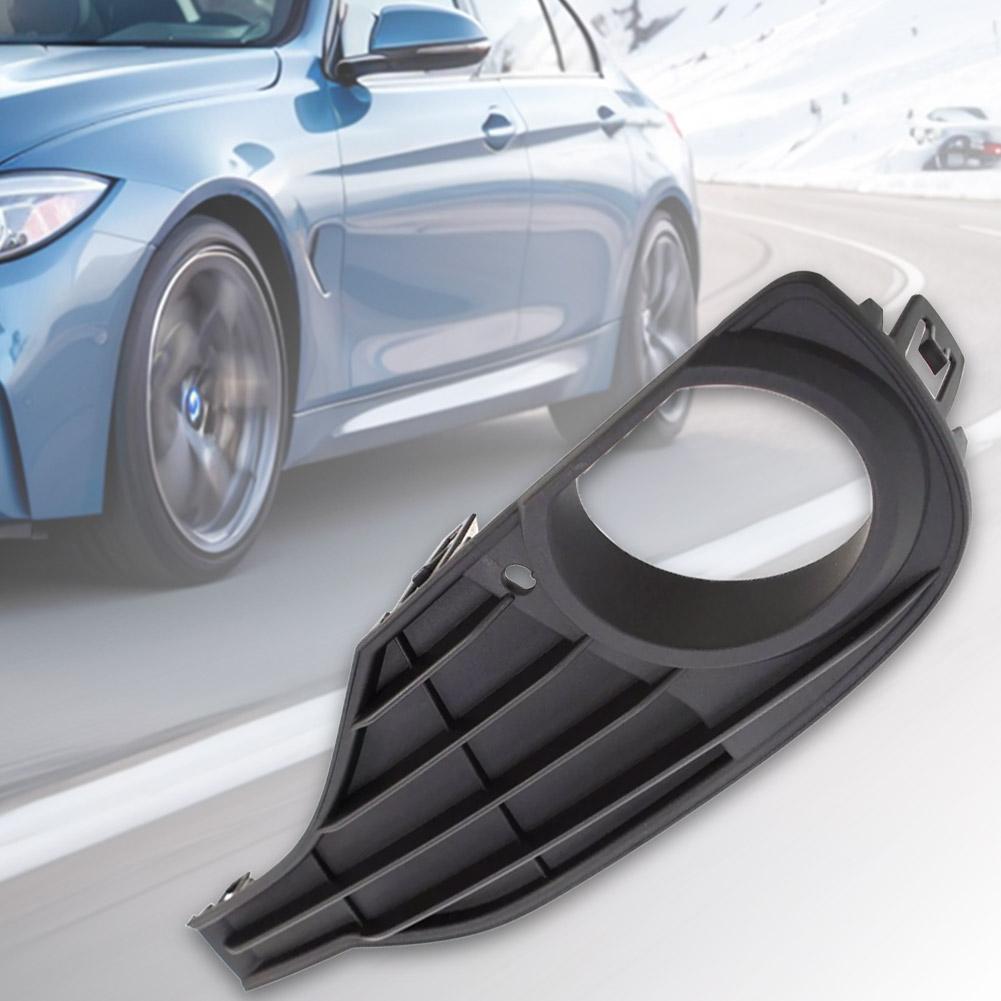 Front Bumper Fog Light Grille 51117255366/ 51117255365 Lower Grille Fog Light Frame Fit for BMW 320i 12-15 328d 14 15