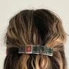 Cute Mini Book Hairclip for Girls Women French Style Side Clip Duckbill Clip Vintage Bobby Pins Teens Hair Shaping Tool