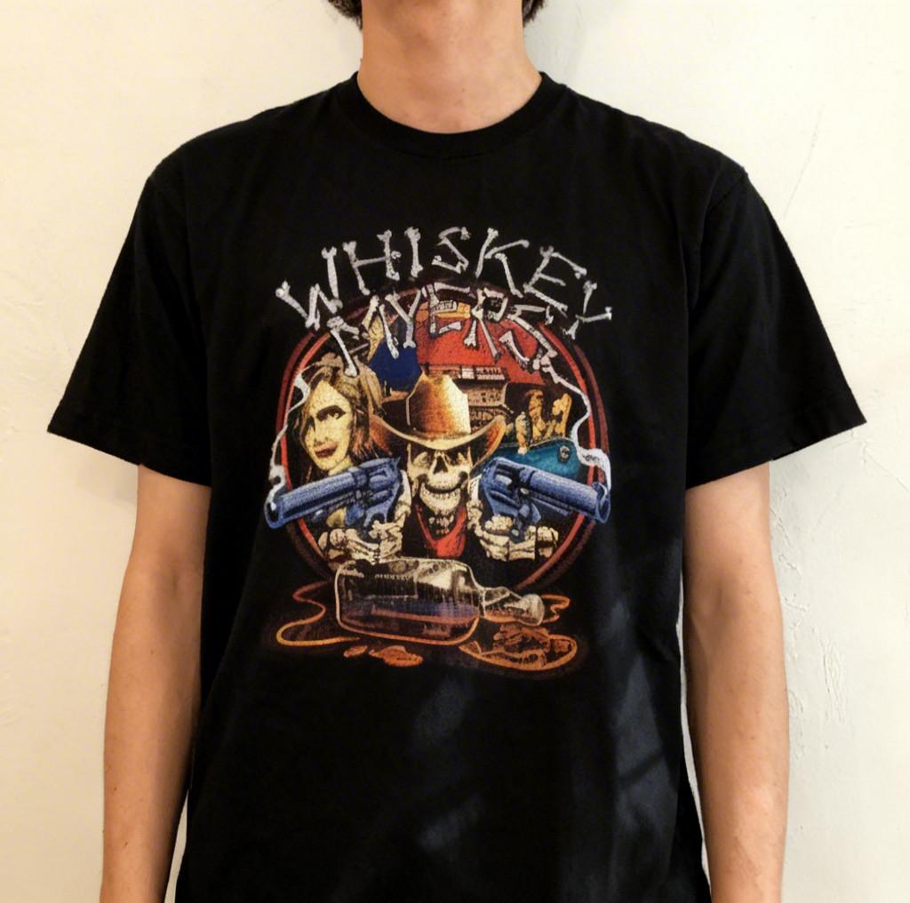 Whiskey Myers Скелет Ковбой Револьверы Южный Рок Черный Новый с бирками Унисекс Футболка L