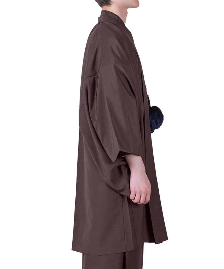 Kimono Japanese Clothes Purple [KYOETSU] Men's (M, Rat)
