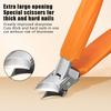 Anti-splash Nail Clippers Large Size ABS Stainless Steel Toenail Cutter Diagonal Pliers Manicure Pedicure Tools Nail Art Tool