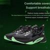 Li Ning Kinder Sport Lifestyle Serie Nachtelf 4 Bequeme Weiche Niedrige Freizeitschuhe Kinder Sneaker Schwarzer Schatten-Grauer YKCU110-21