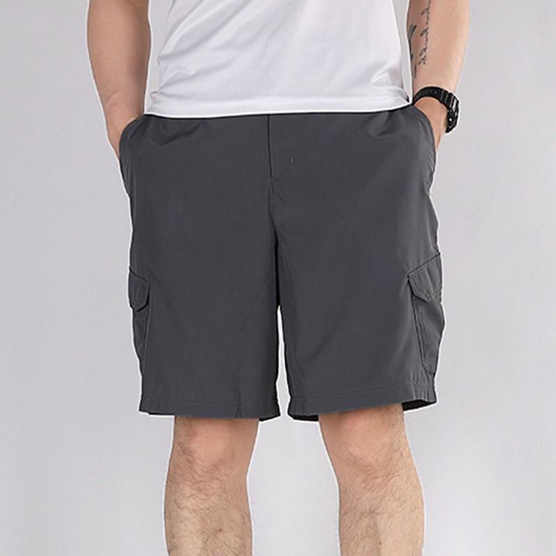 adidas Running Sports Woven Breathable Shorts Men Bottoms Grey GJ2857