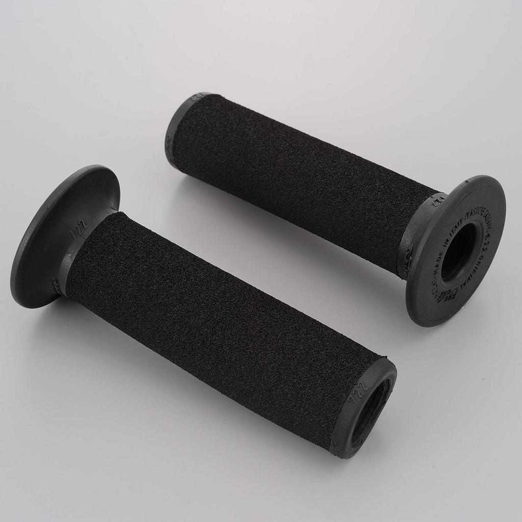 Daytona PROGRIP Motorcycle 722 for Handlebars with a Diameter Grips, 120mm, Sponge, End-Through Type, Type, Black, 22.2mm (98060)