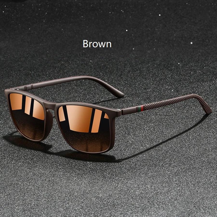 

Fashion Colorful stripes Vintage Square Sunglasses For Men Women Driving Fishing Brand Designer Sun Glasses Man UV400 Eyewear