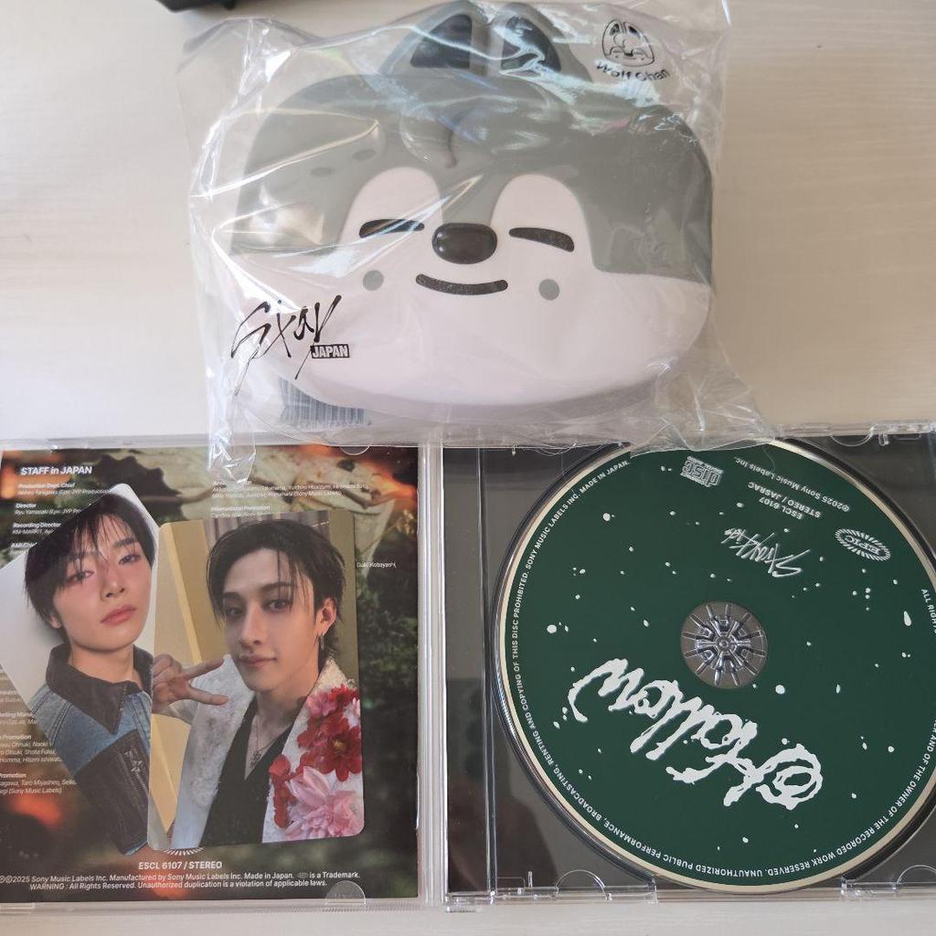 [USED] Set! Straykids Bangchan Mini Box Wolfchan Aien