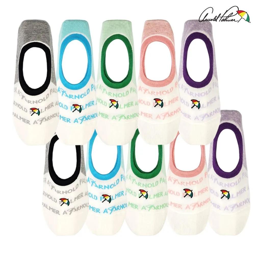 Arnold Palmer Women s No-Slip Non-Slip Footie Socks 10-Pair Set (5+5) Alphabet Socks 10-Pair Set