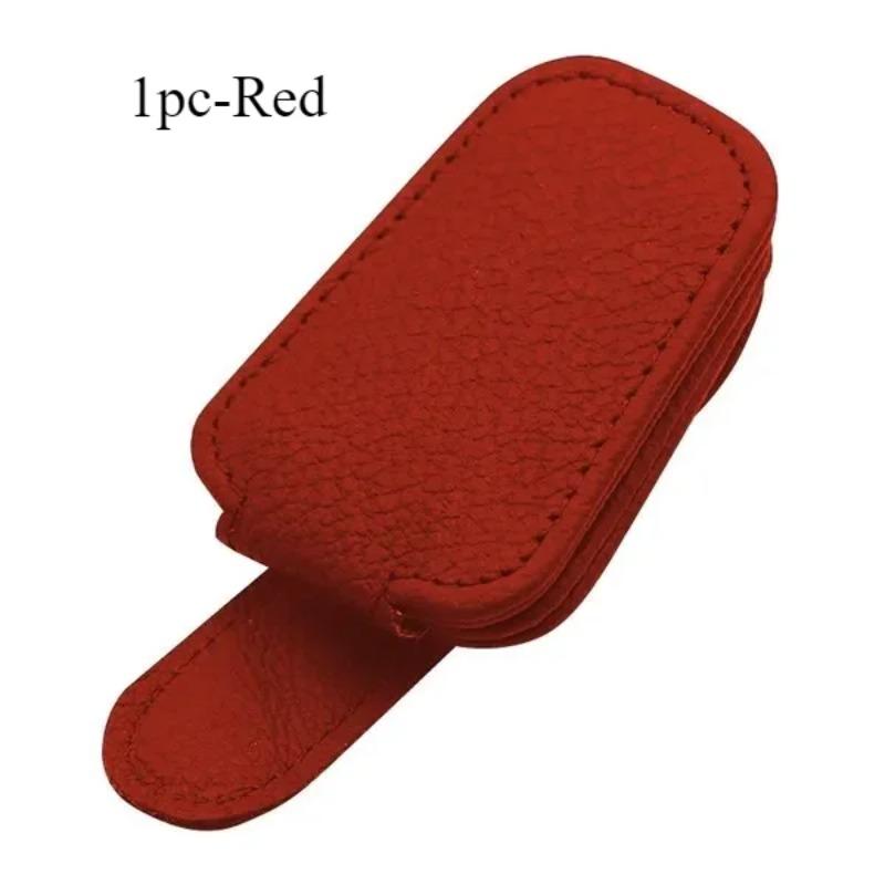 Auto Sonnenblende Brillenetui Halter Sonnenbrillenclip Ticketkartenclip Multifunktions-Tragbarer Clip Auto Innenzubehör