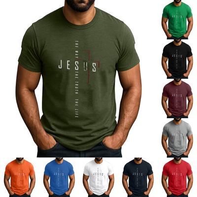 Camiseta Popular Masculina Estampada Gola Redonda Manga Curta