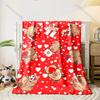 Cartoon Capybara Printed Blanket Kids Adult Blanket Soft and Warm Bedding for Bed Sofa Outdoor Travel Cover Blanket Luxury Gift