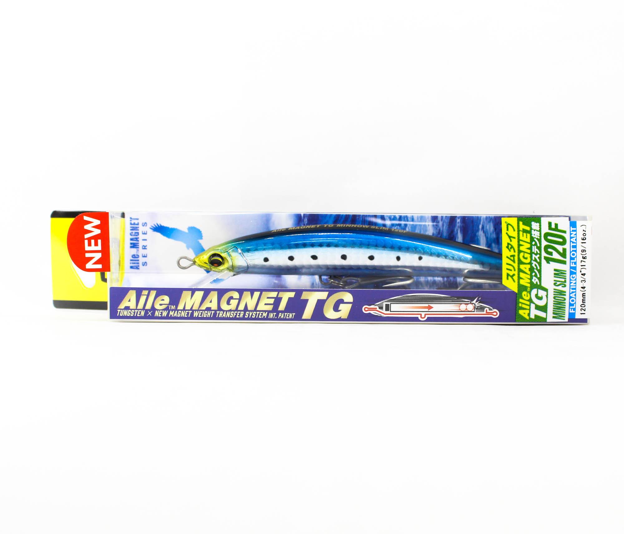 

Воблер плавающий Yo Zuri Duel Alie Magnet TG Minnow Slim 120F F1257-HIW (7653)