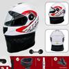 Lishi Winter Motorcycle Helmet with Neck Warmer