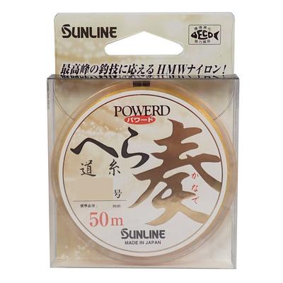 SUNLINE Nylonleine Powered Hera Michi Ito Kanade 50m Gelb Orange Nr. 0.8