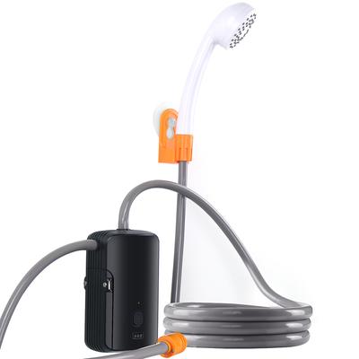 Outdoor Camping Shower Portable Electric Shower Pump Waterproof with 2Level Water Flow for Camping