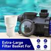 Pool Skimmer Filter Basket Maintenance Equipment Swimming Pool Skimmer Basket Strainer Debris Leaves Collector