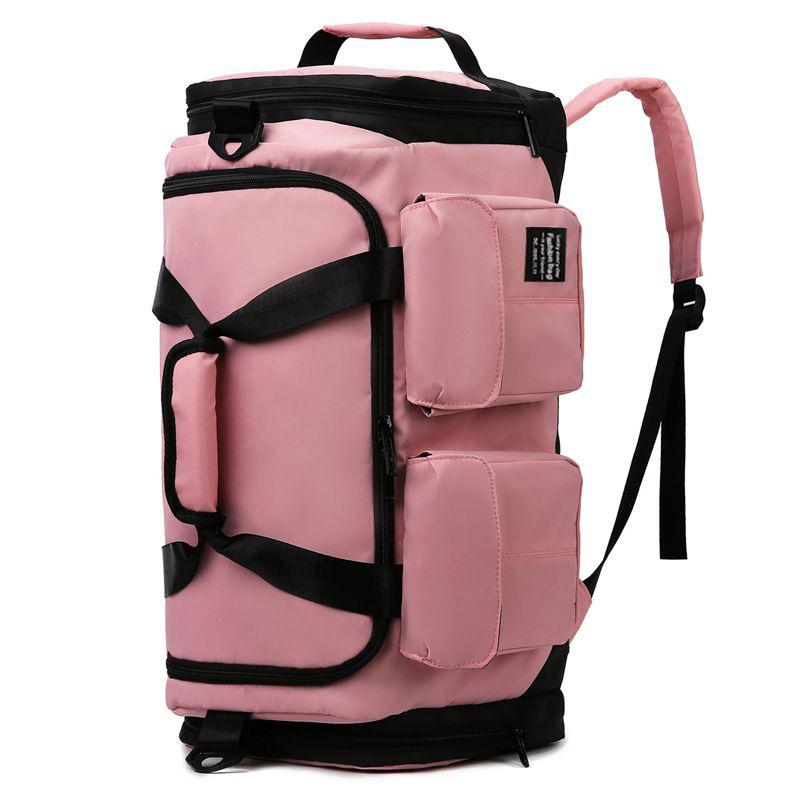 Mode Trocken- und Nassfach Fitness-Tasche Herren Sport-Training Handtasche Geschäftsreise Großes Fassungsvermögen Doppel Schulter Damen Gepäck Reisetasche