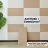 30x60cm Self Adhesive Wall Mounted Noise Reduction Wall Tiles Sticker  for Home Office