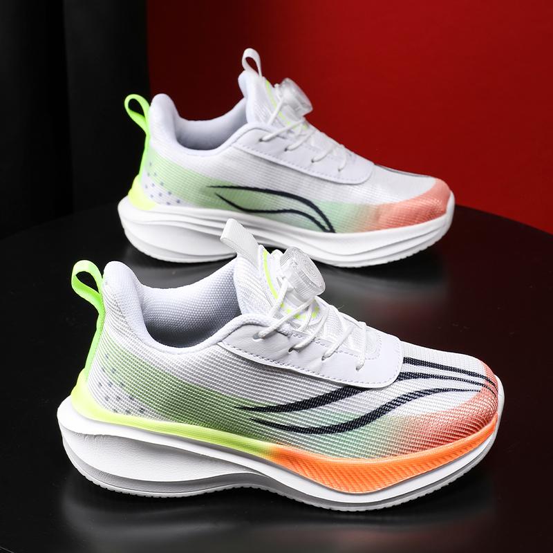 Fashion New Kids Basketball Shoes Boys Street Basketball Boots Men Waterproof Luxury Comfortable Gym Cushion Breathable Sports Sneakers