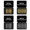 STONEGO Damaged Screw Extractor Remover Tool Drill Bit Set Broken Bolt Extractor Screw Remover