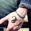 Halloween Tattoo Stickers Scary Spider Scorpion Mosquito Tattoo Stickers 3D Stereo Tattoo Stickers Waterproof