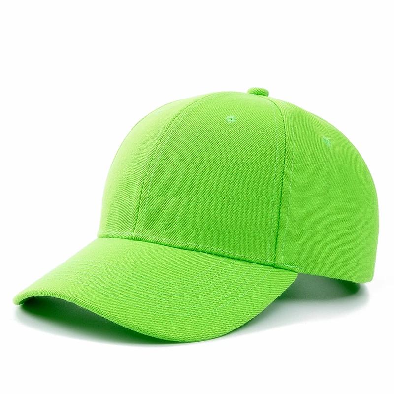 Unisex Kappe Lässig Einfarbig Baseballkappe Verstellbare Snapback Hüte Für Damen Herren Hip Hop Kappe Street Dad Hat