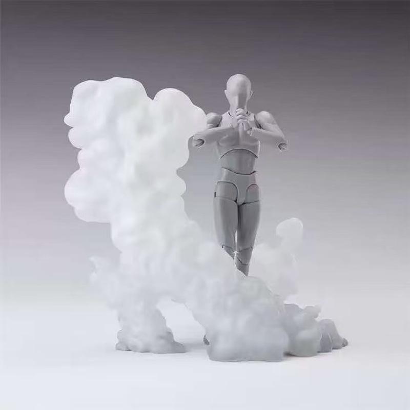 Anime Figure White Scene Special Effects White Ver.  Accessories For Compatible With Movable Dolls Toy Gift