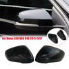 For Volvo S60 T5 T6 S80 V60 Car Replacement Rearview Side Mirror Cover Wing Cap Exterior Door Rear View Case Trim Black Auto ABS