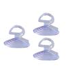 20 de bucăți ventuză puternică, rezistentă la soare, fără perforații, 3,5 cm, cârlig transparent pentru parasolar auto pentru casă
