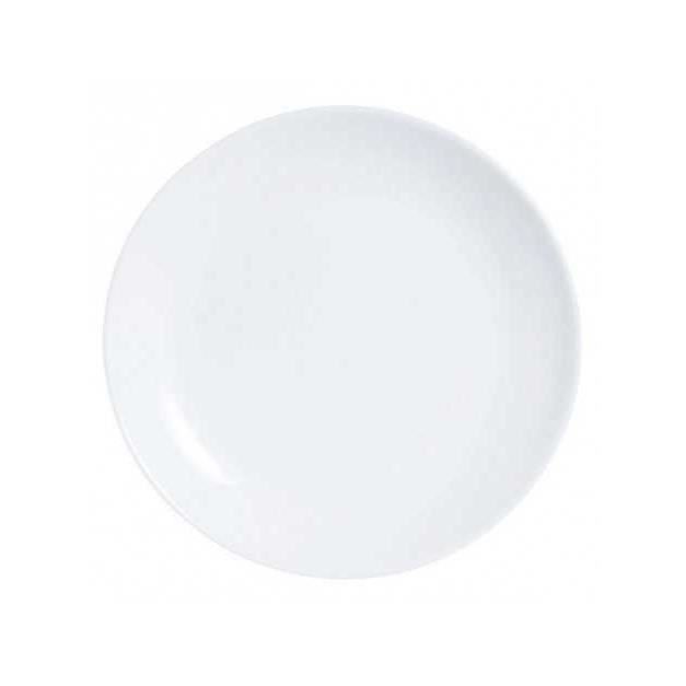 Service de vaisselle - Luminarc - Diwali - 6 pcs - Verre - Blanc - 19 cm