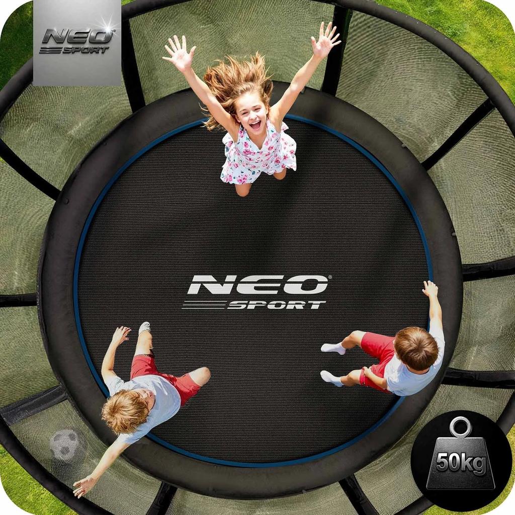 Neo Sport Garten Trampolin 183 mit Innennetz und Leiter (NS-06Z221)