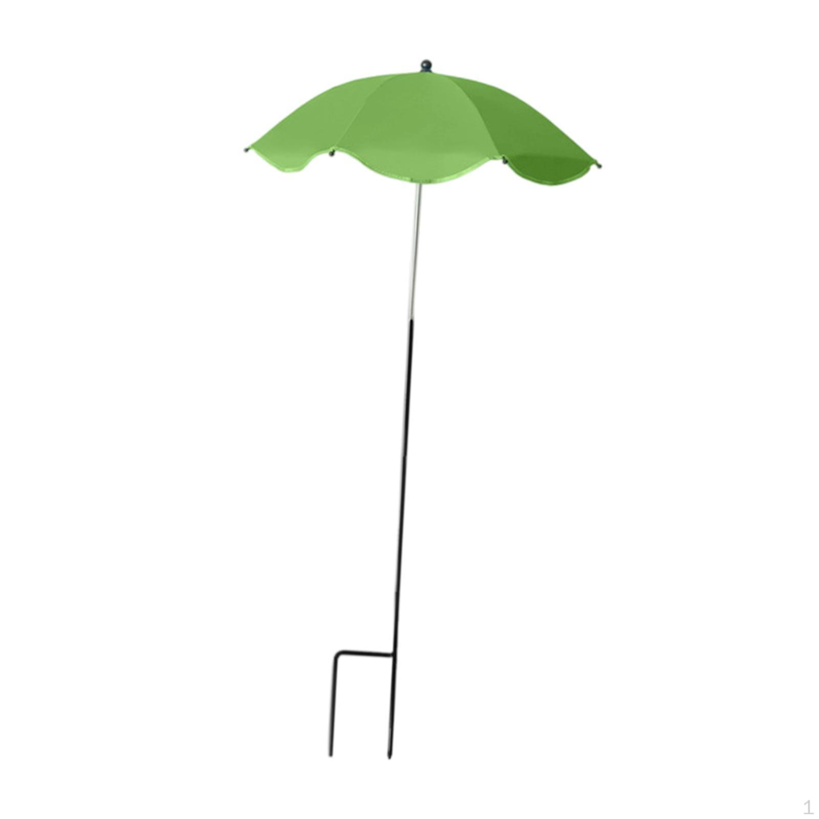 

Adjustable Angle Garden Umbrella, Lightweight And Multifunctional, Outdoor Plant Ideal for зелений